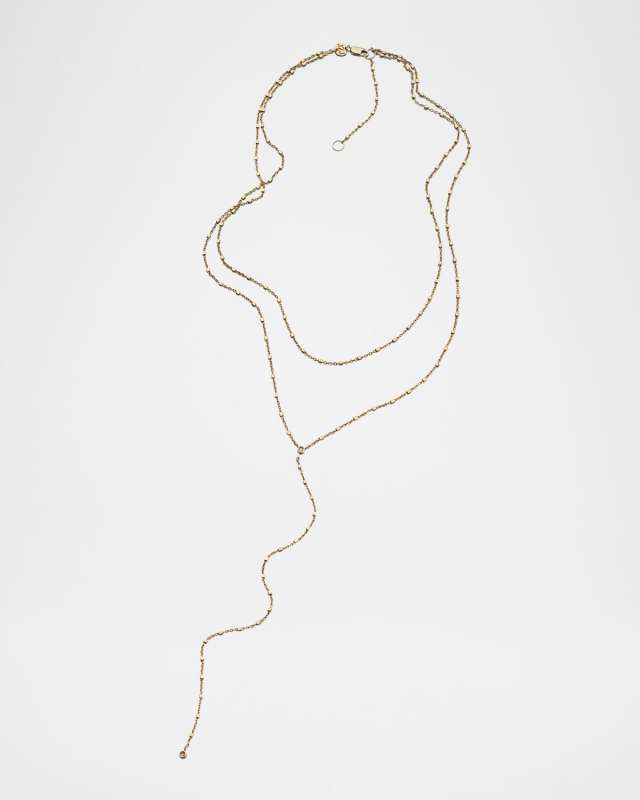 Ace Lariat Necklace